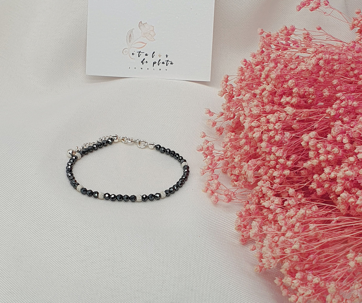 PULSERA HEMATITE NATURAL