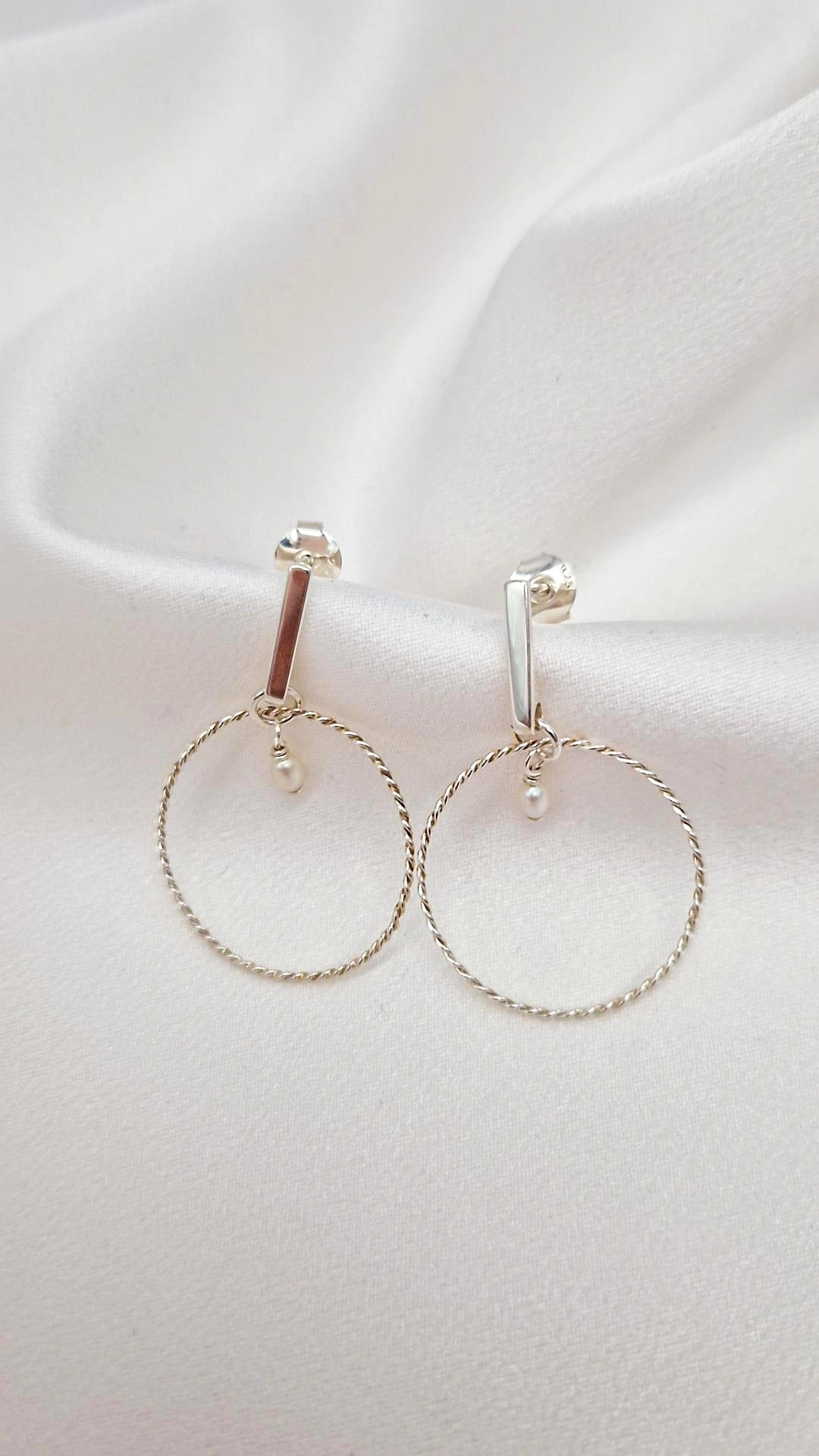 Pendientes"luz serena"