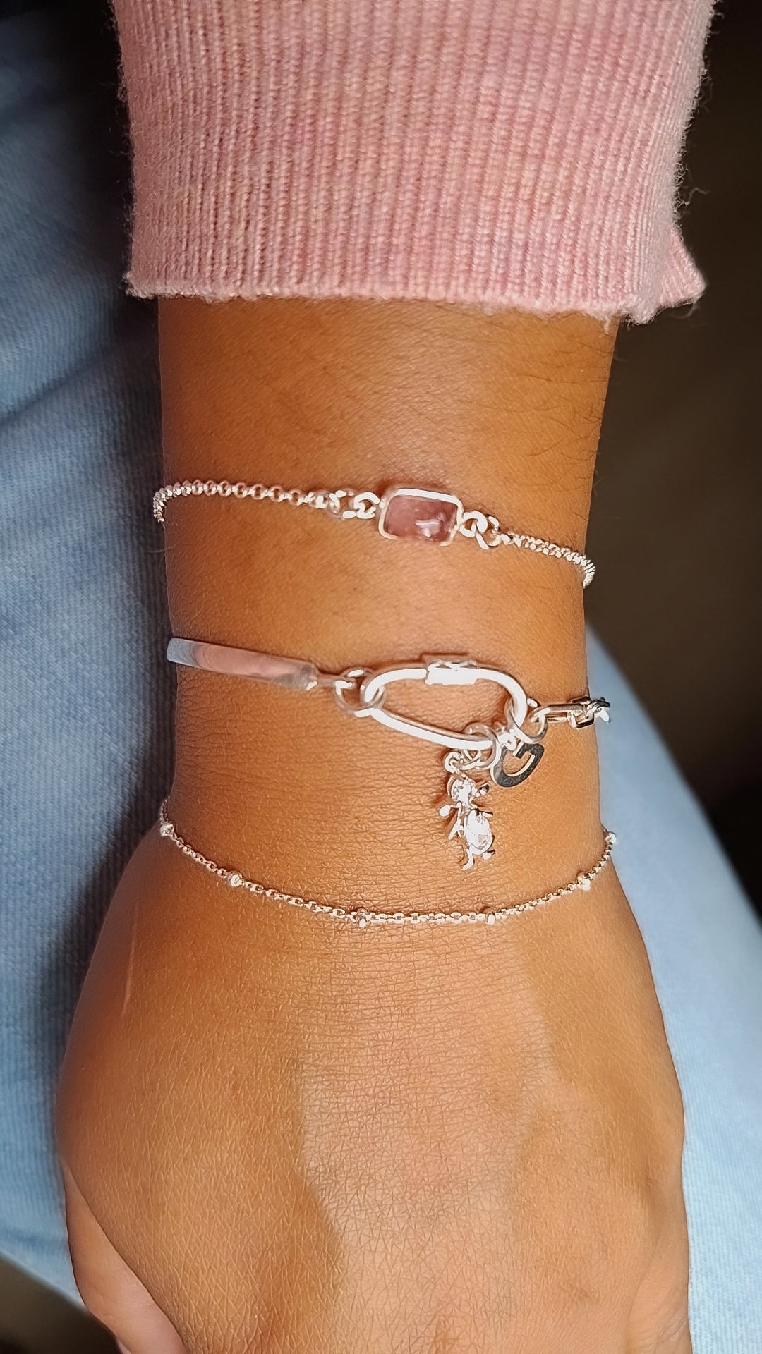 Pulseras de plata