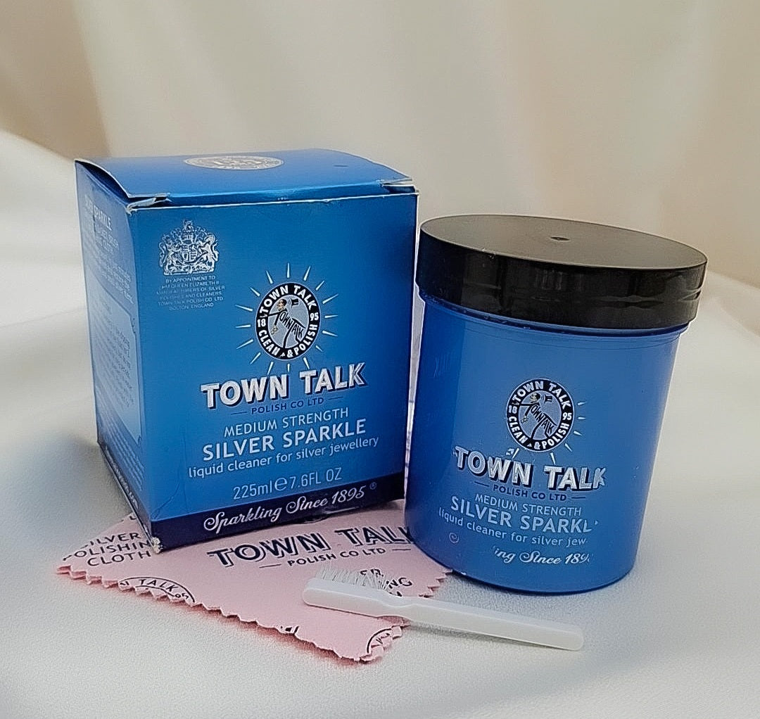 Limpiador de Plata Town Talk + Paño Pulidor