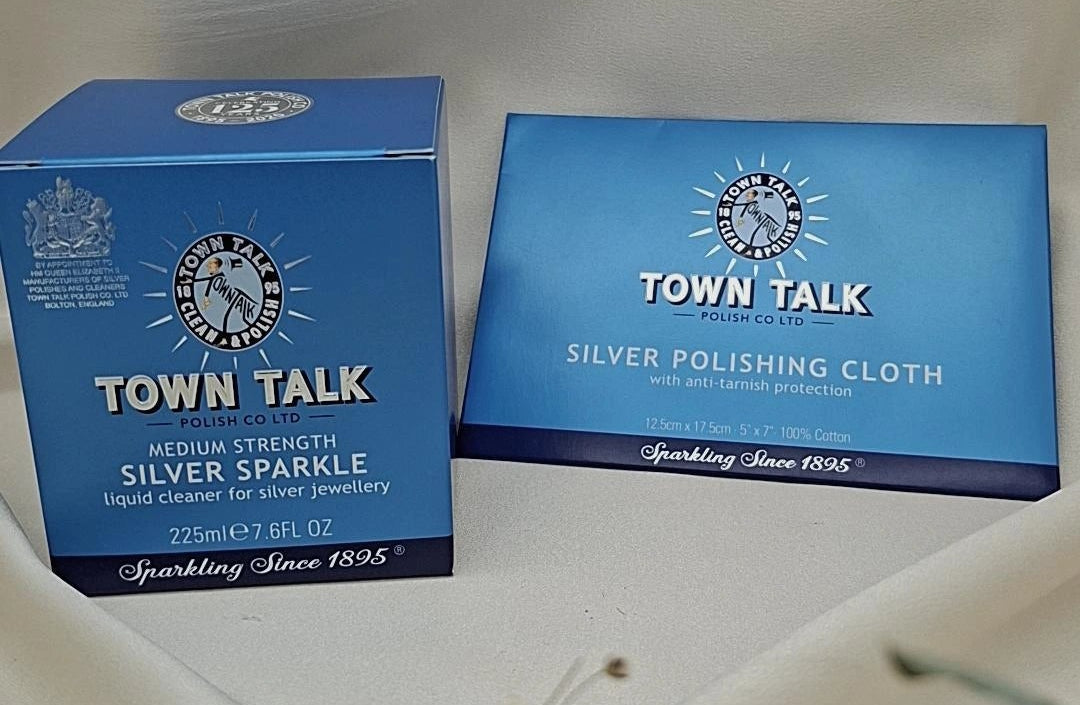 Limpiador de Plata Town Talk + Paño Pulidor