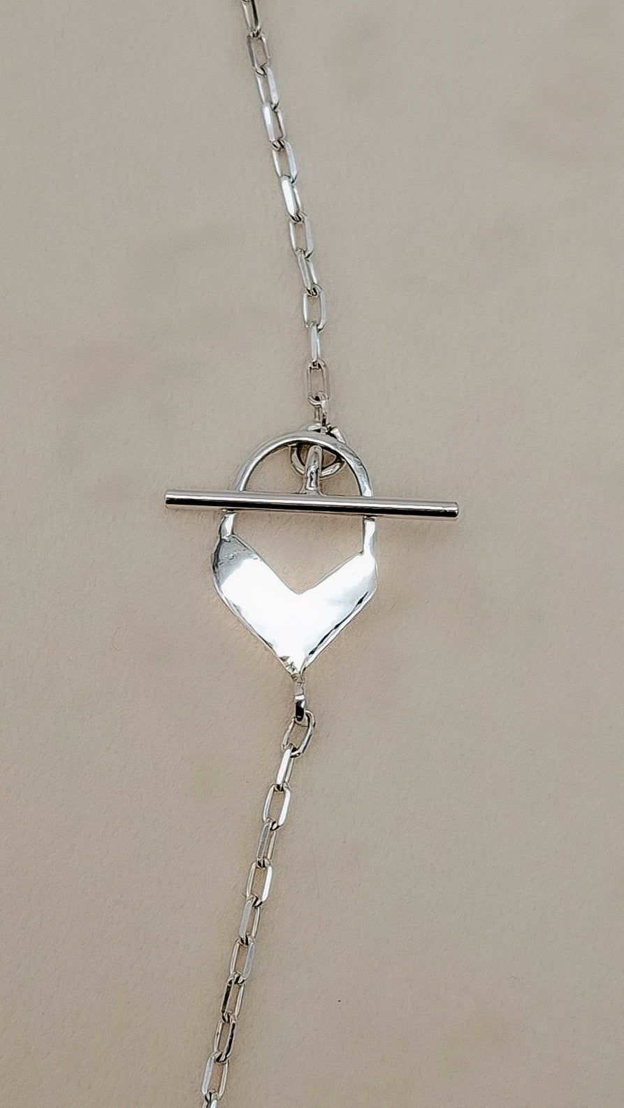 Collar Línea Elegante | Plata 925 con Cierre Frontal