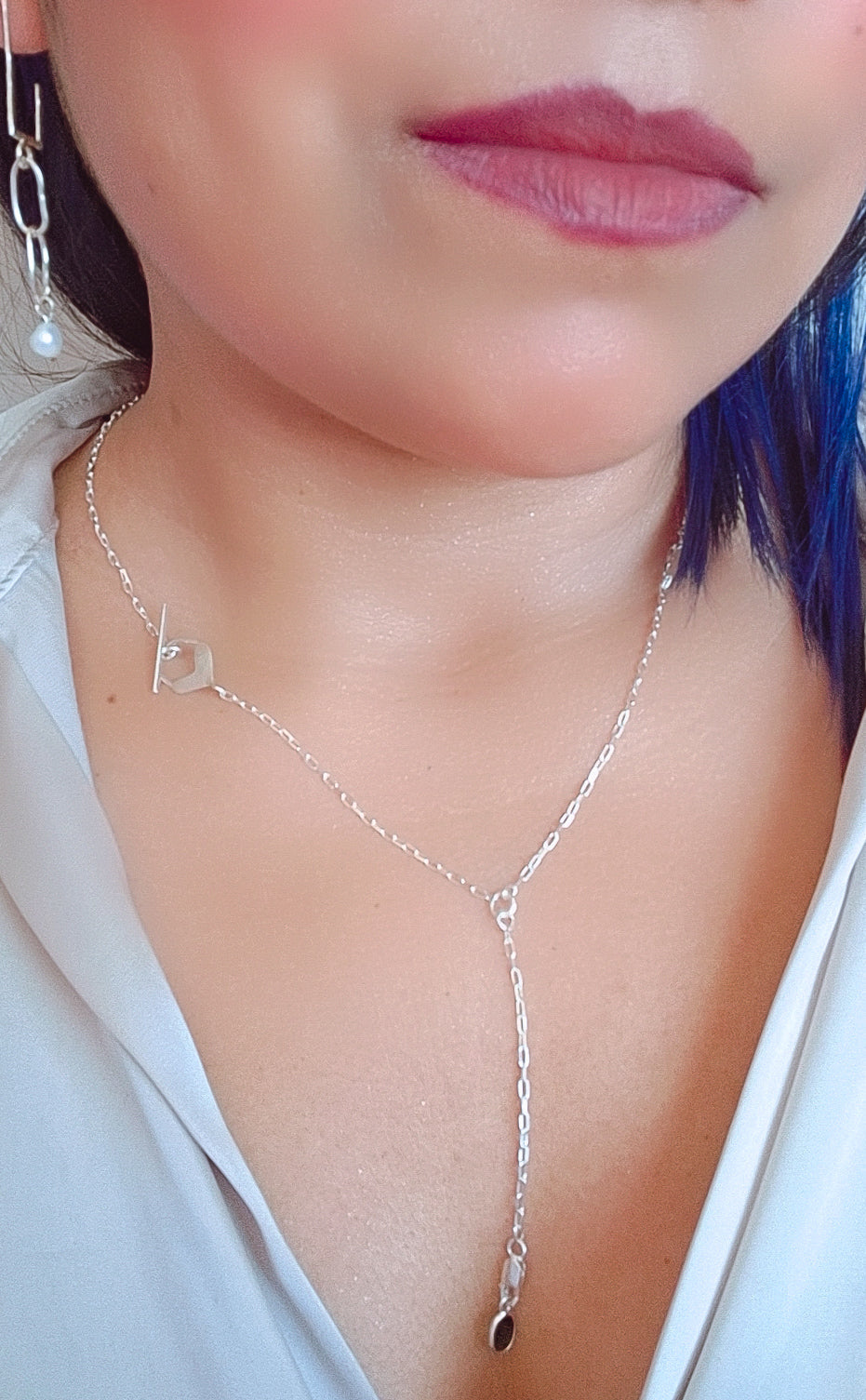 Collar Línea Elegante | Plata 925 con Cierre Frontal