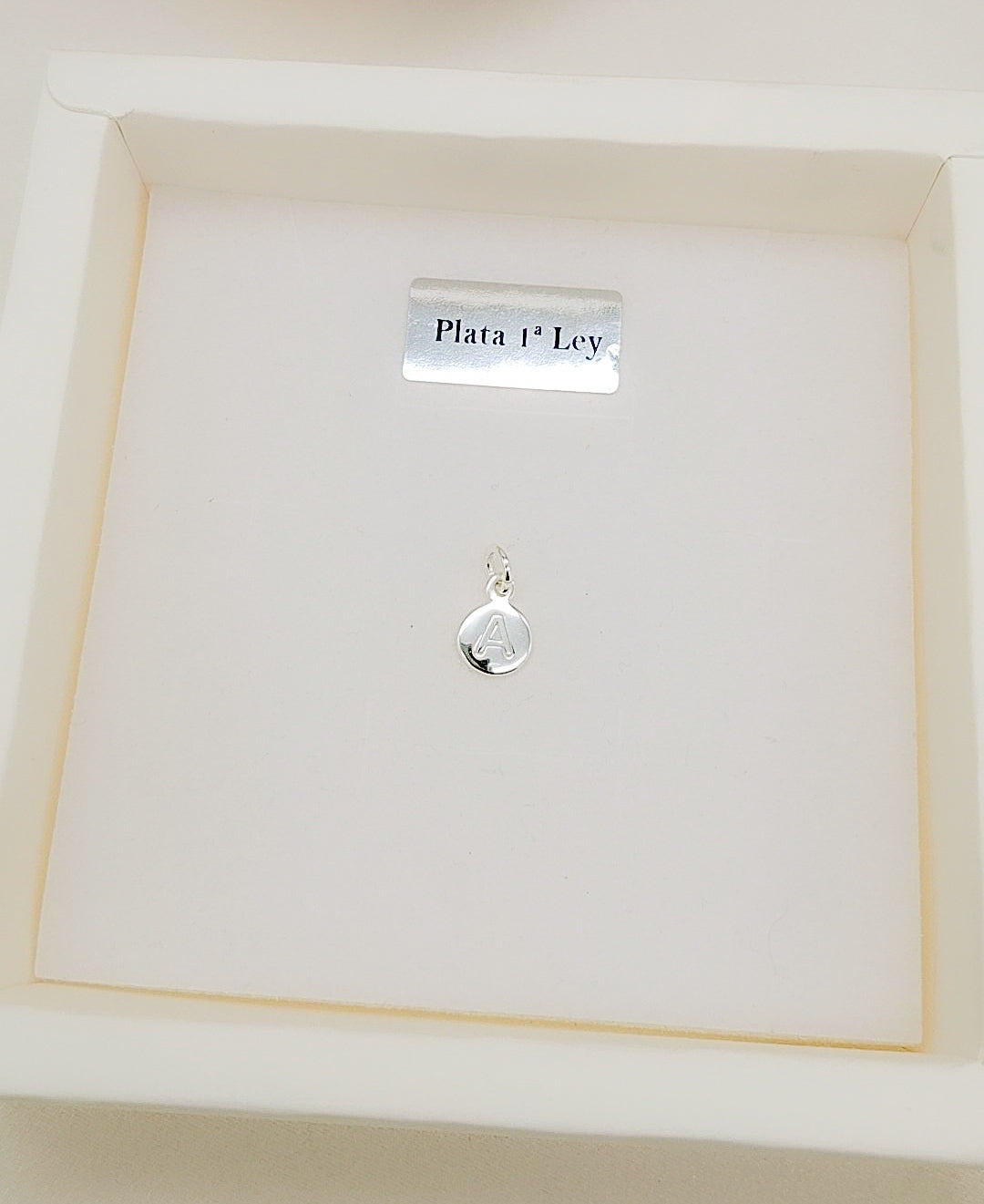 Inicial Eterna · Plata 925