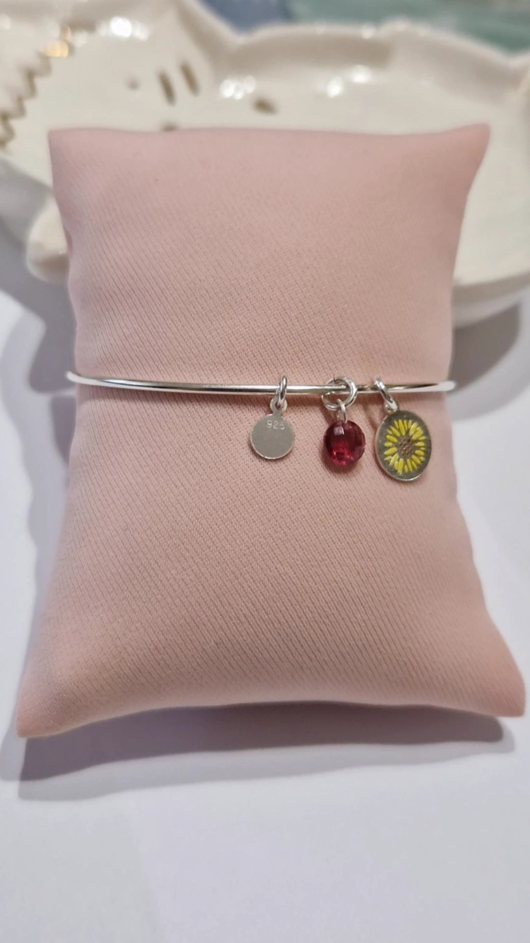 Brazalete Sol de libertad en plata 925 | Pétalos de Plata