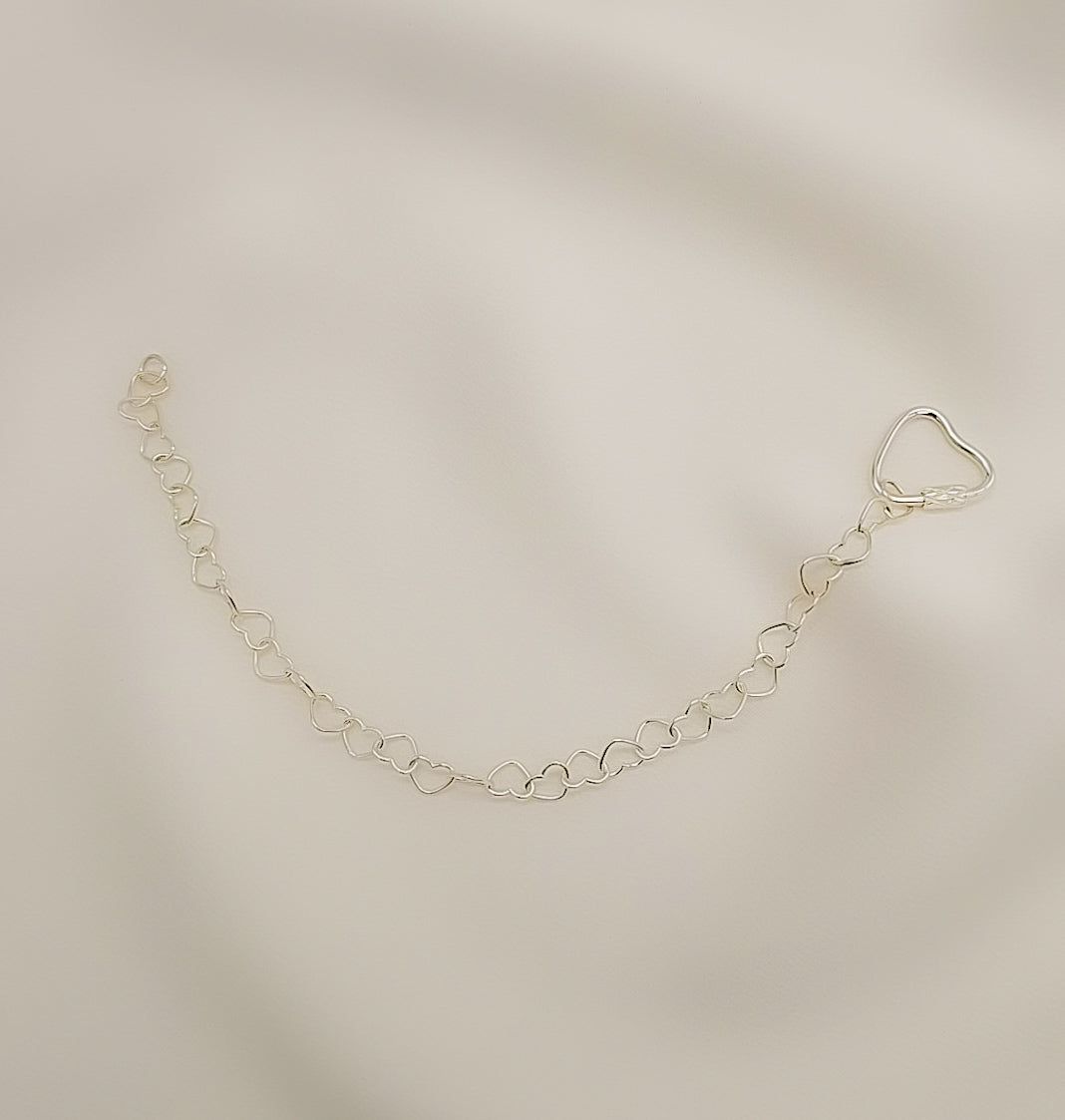 Pulsera Corazones de Plata 925 | Amor Infinito